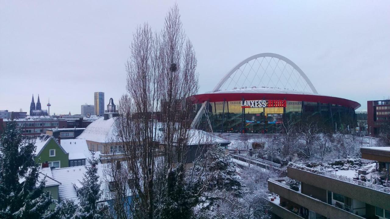 Апартаменты Koeln Deutz/Messe, Lanxess Arena Экстерьер фото
